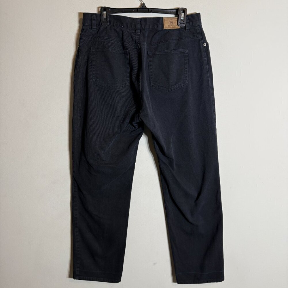 NWOT Lauren Jeans Co. Ralph Lauren Straight Leg Denim Jeans Women's 14 Black - Picture 8 of 13